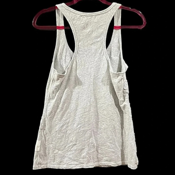 Abercrombie & Fitch size Large tank top with frills - Picture 2 of 4